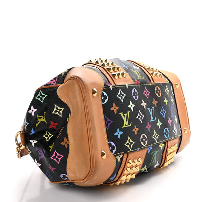 Louis Vuitton Monogram Multicolor Courtney MM Black 4 of 14