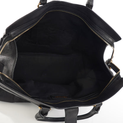 Saint Laurent Sheepskin Large Cabas ChYc Black 5 of 7