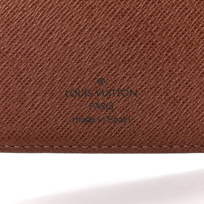 Louis Vuitton Monogram Checkbook Holder Case Wallet 6 of 7