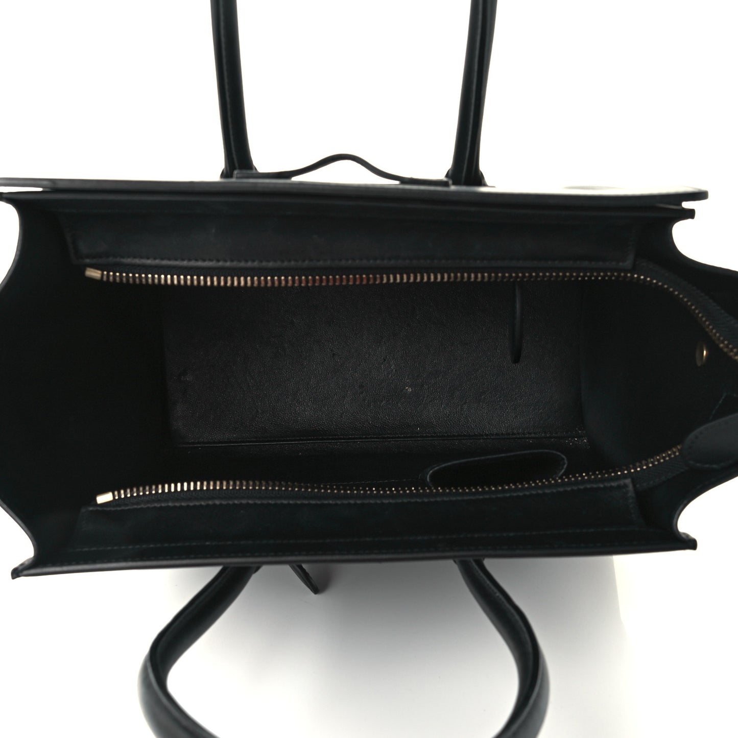 Smooth Calfskin Micro Luggage Black