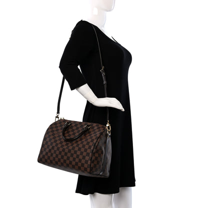Louis Vuitton Damier Ebene Speedy Bandouliere 30 2 of 8