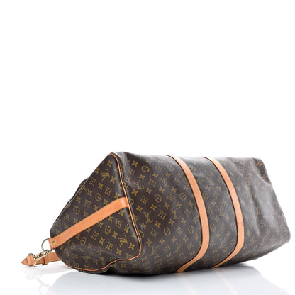 Louis Vuitton Monogram Keepall Bandouliere 55 4 of 21
