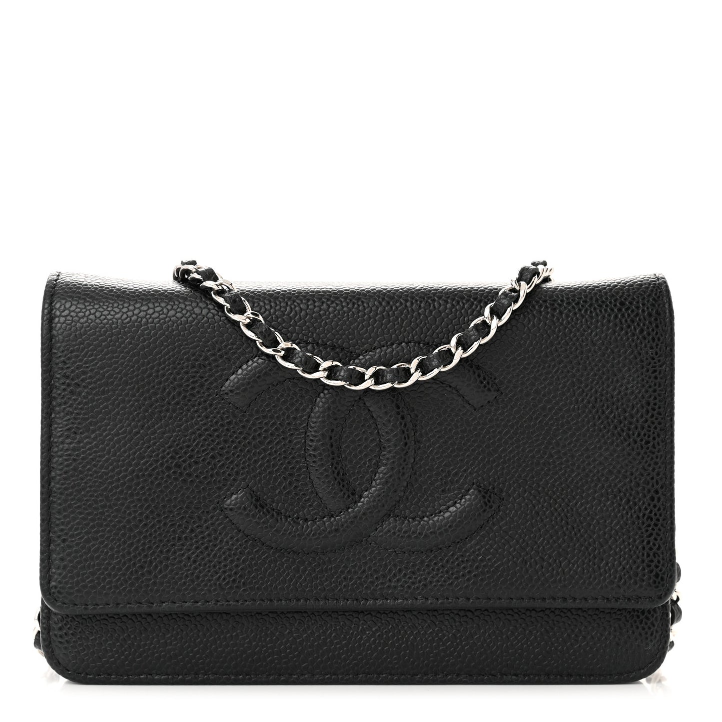 Caviar Timeless CC Wallet on Chain WOC Black