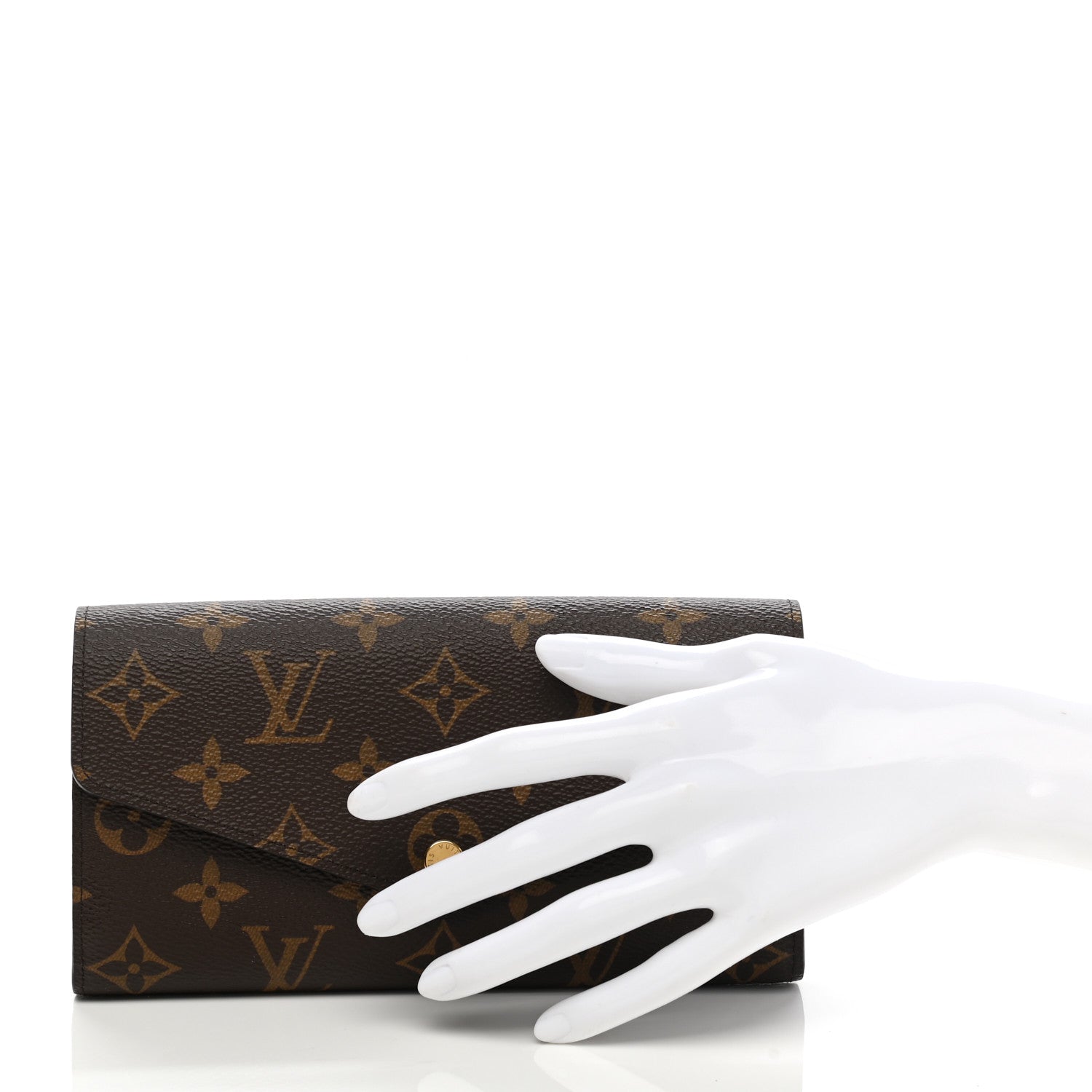 Louis Vuitton Monogram Sarah Wallet NM Fuchsia 2 of 7