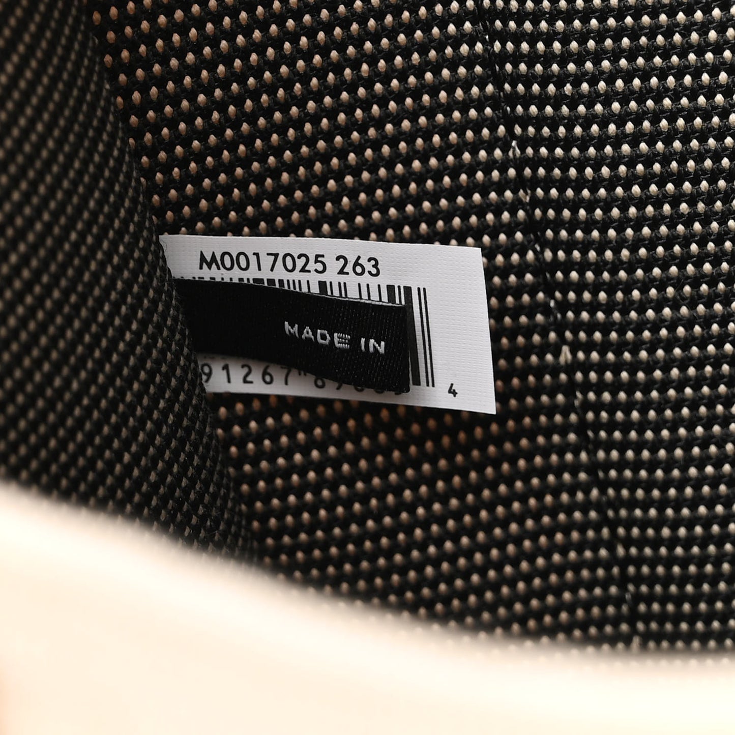 Jacquard Small The Traveler Tote Bag Warm Sand