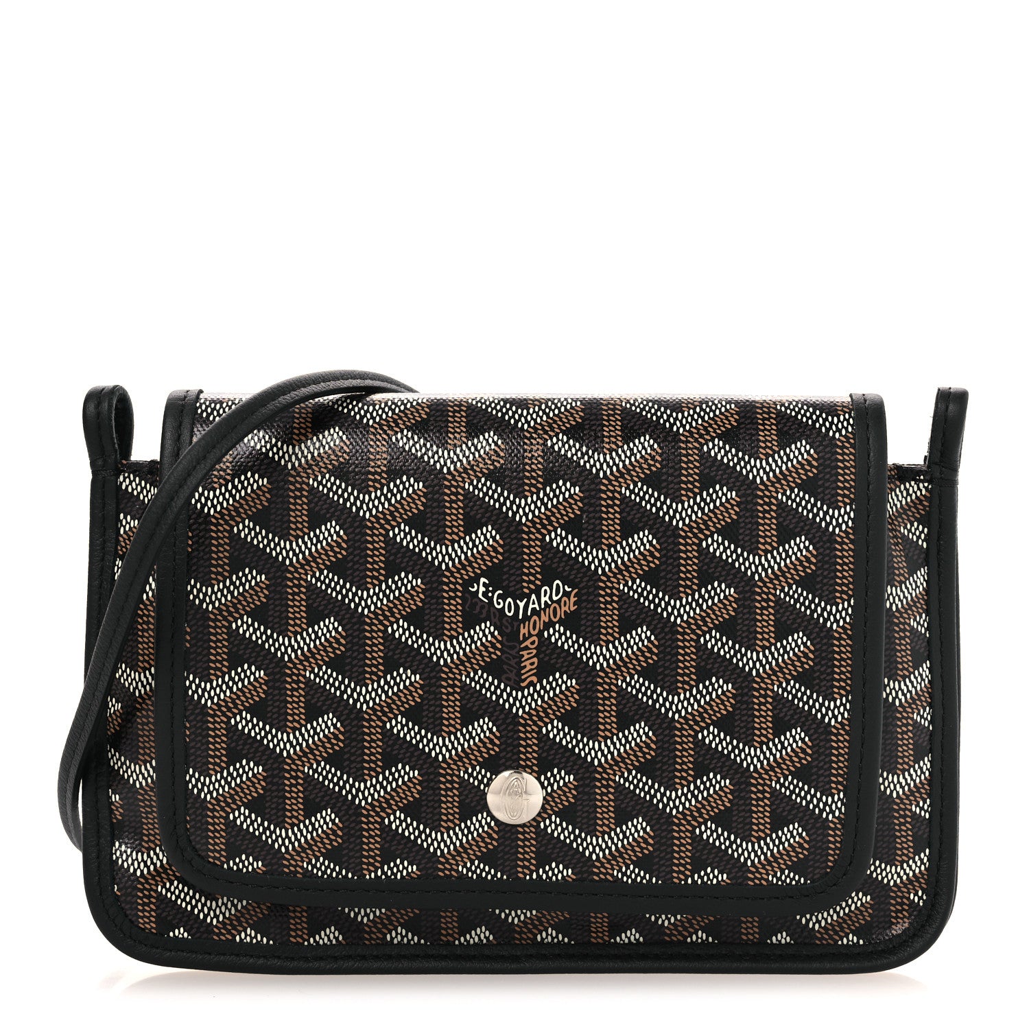 Goyard Goyardine Plumet Wallet Clutch Black 1 of 11
