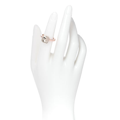 Pomellato 18K Rose Gold White Topaz Classic Nudo Ring 54 6.75 2 of 6