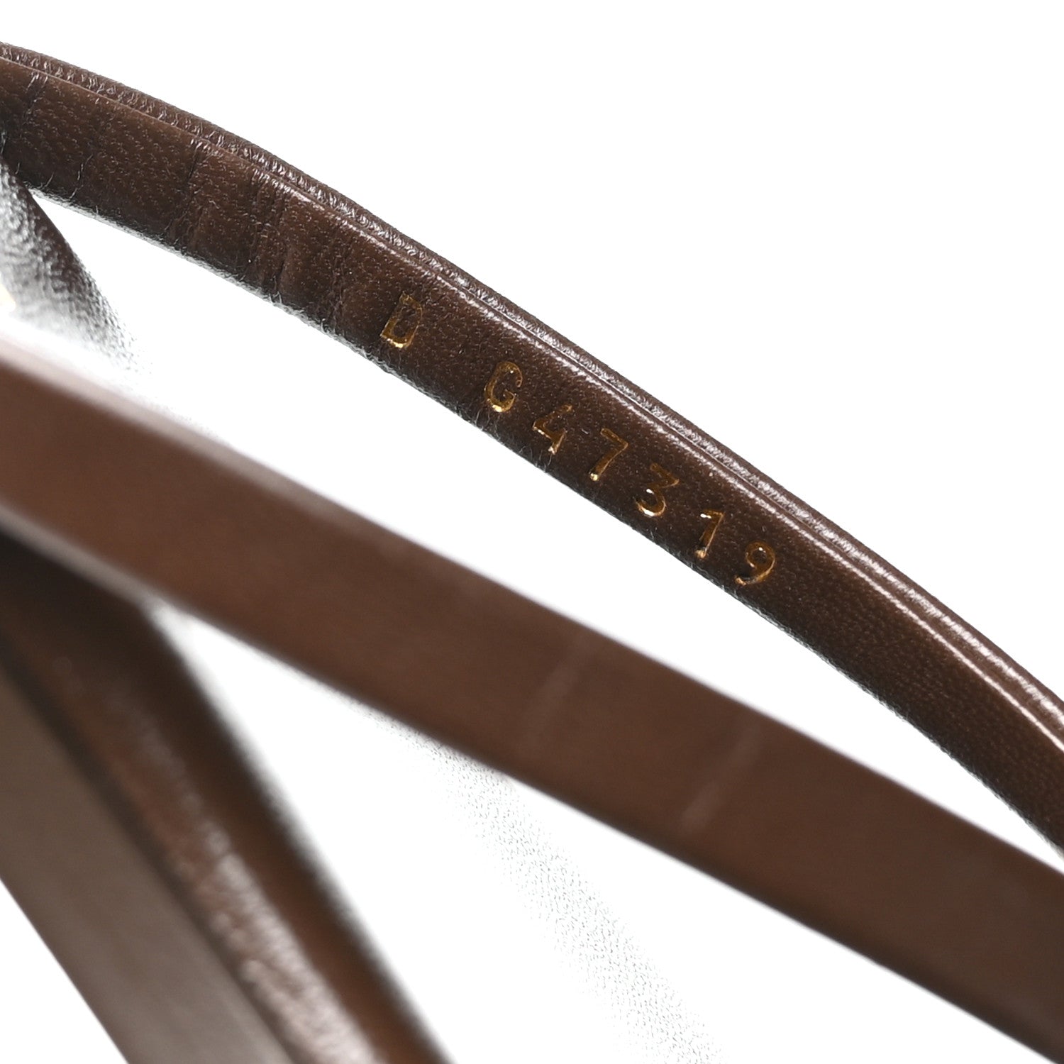 Chanel Goatskin CC Times Square Thong Sandals 37.5 Brown 8 of 8