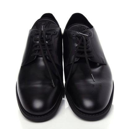 Louis Vuitton Lambskin Mens Derby Shoes 9.5 Black 5 of 11