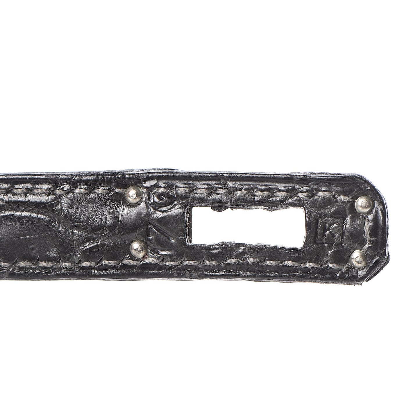 Matte Niloticus Crocodile Birkin 25 Graphite