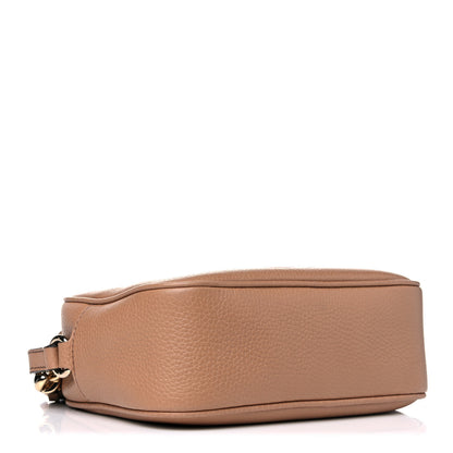 Gucci Pebbled Calfskin Small Soho Disco Bag Rose Beige 4 of 14