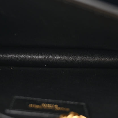 Saint Laurent Canvas Calfskin Classic Monogram Cassandra Grege Brown Gold 5 of 11