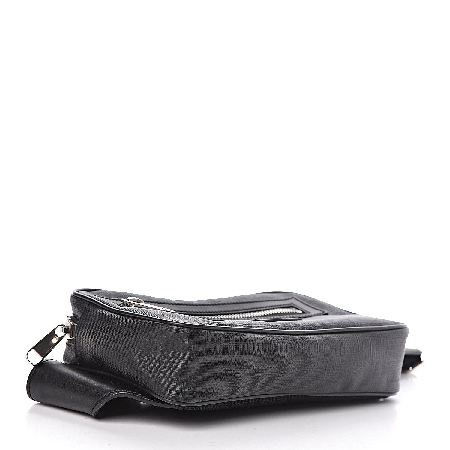 Gucci Soft GG Supreme Monogram Web Belt Bag Black Grey 4 of 11