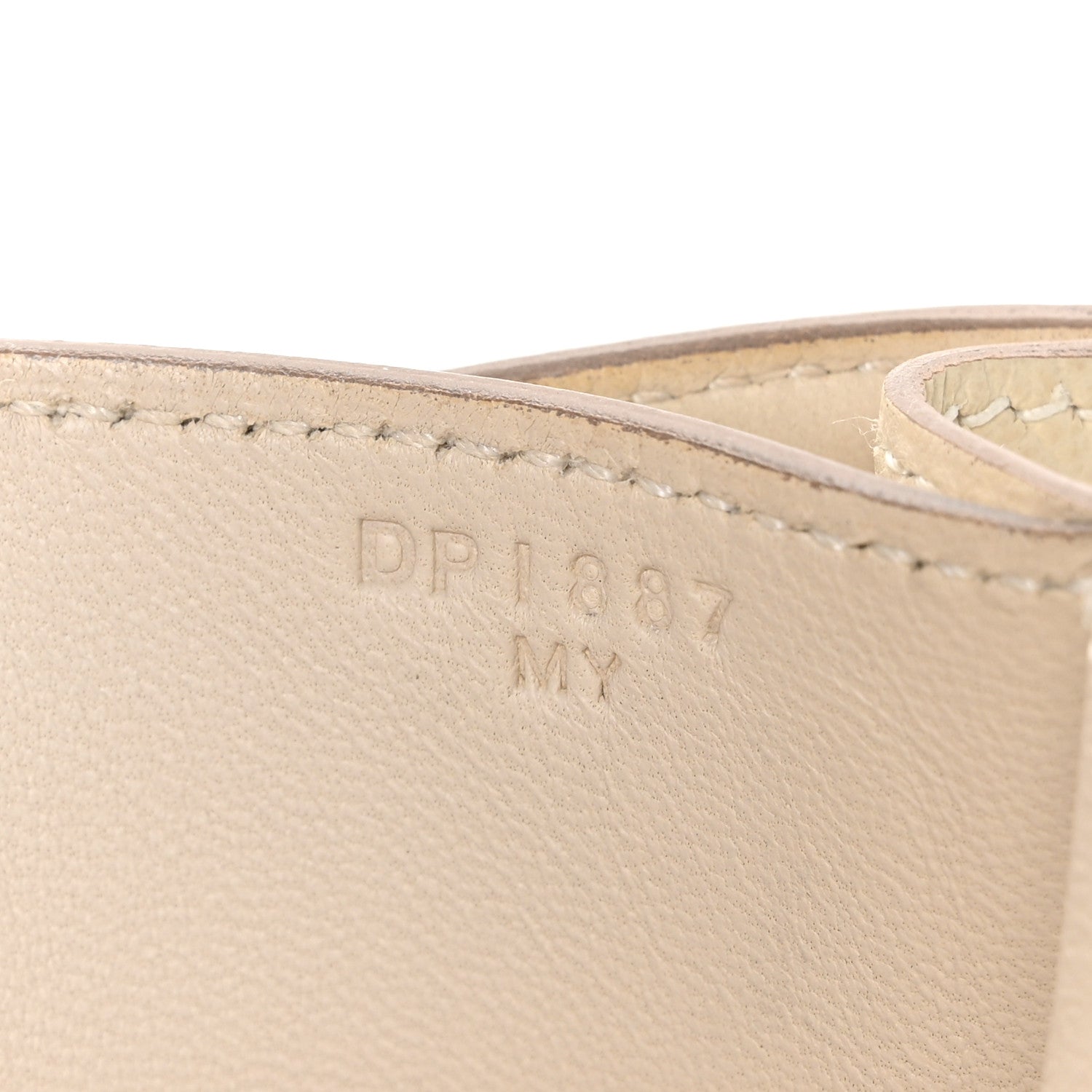 Hermes Epsom Horseshoe Constance Elan 25 Craie 7 of 11