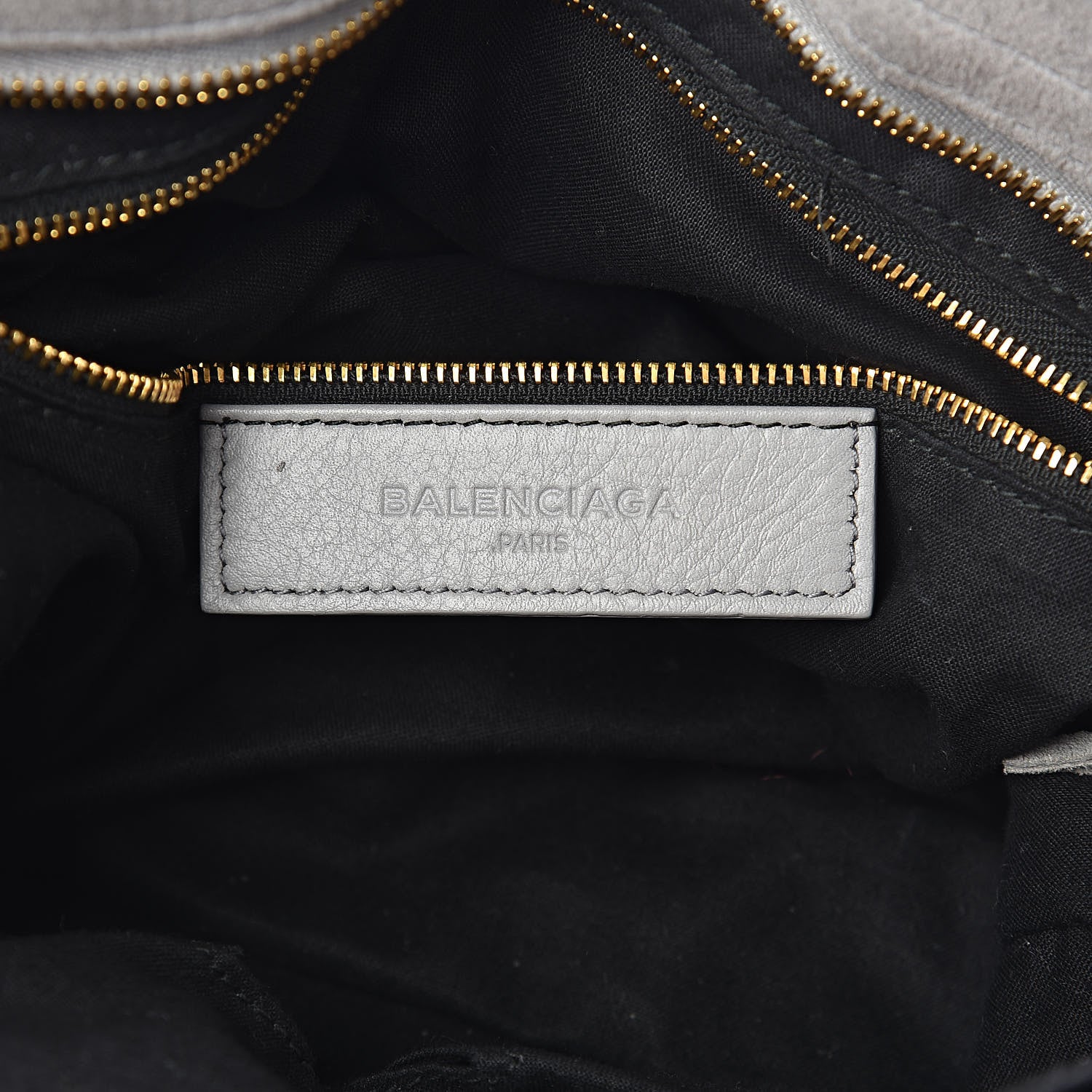 Balenciaga Baby Daim Suede Gold Metallic Edge Hardware S City Gris 6 of 9