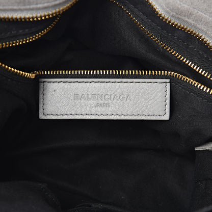 Balenciaga Baby Daim Suede Gold Metallic Edge Hardware S City Gris 6 of 9