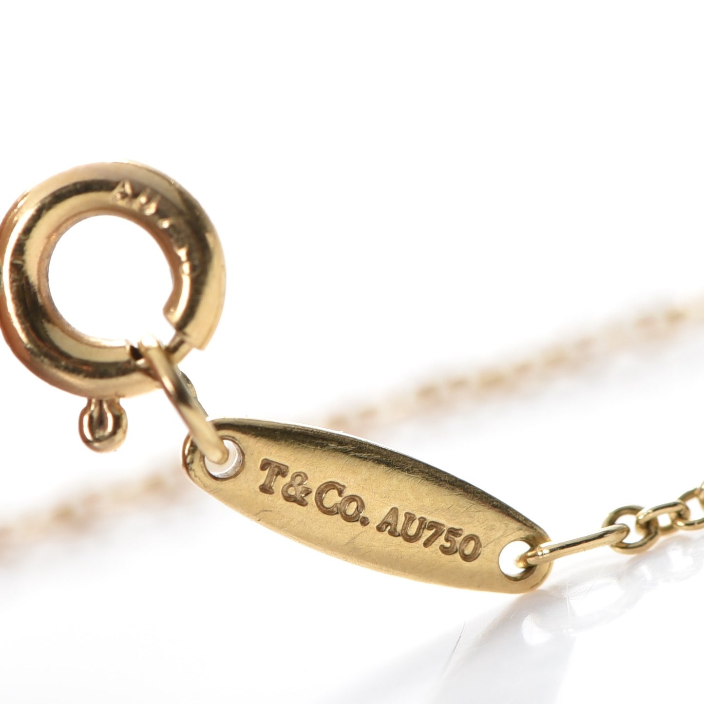 18K Yellow Gold Diamond .03ct Elsa Peretti Diamonds by the Yard Bracelet