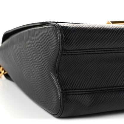 Louis Vuitton Epi Twist Shoulder Bag MM Black 9 of 10