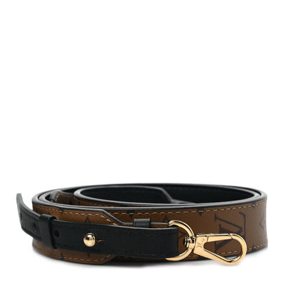 Louis Vuitton Reverse Monogram Bandouliere Shoulder Strap XL Black 1 of 3