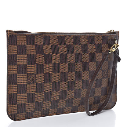 Louis Vuitton Damier Ebene Neverfull MM GM Pochette 3 of 9