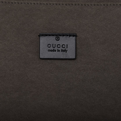 Gucci Guccissima Signature Briefcase Black 8 of 9