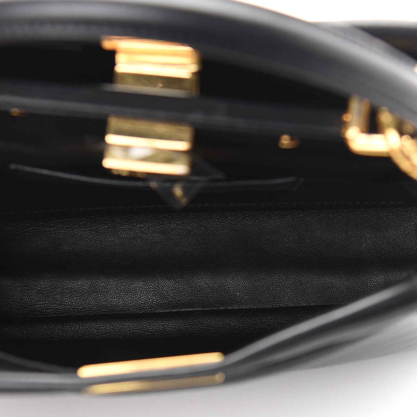 Nappa Mini Peekaboo Iconic Satchel Black