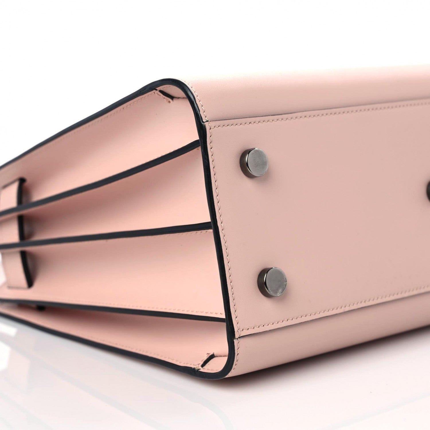 Saint Laurent Smooth Calfskin Baby Sac De Jour Pale Pink 6 of 10