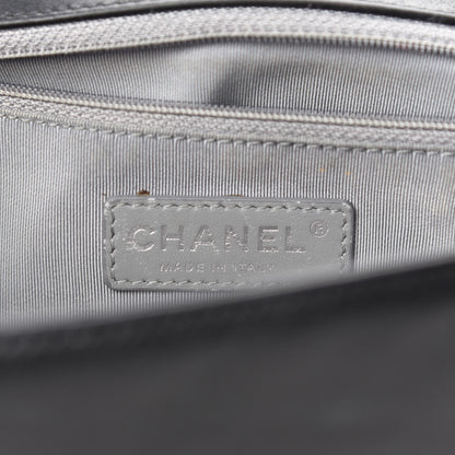 Chanel Calfskin Quilted New Medium Boy Flap Black 9 of 11