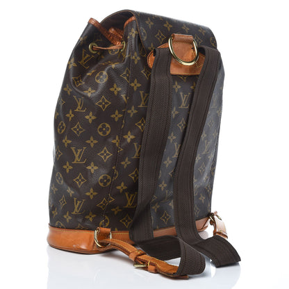 Louis Vuitton Monogram Montsouris GM Backpack 3 of 12