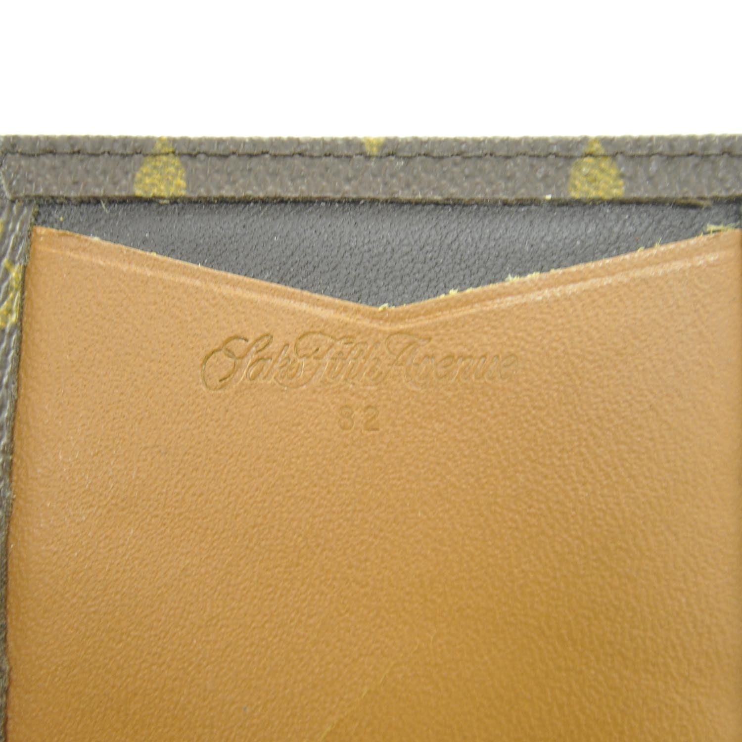 Louis Vuitton Monogram Mens Billfold Money Clip Wallet 7 of 7