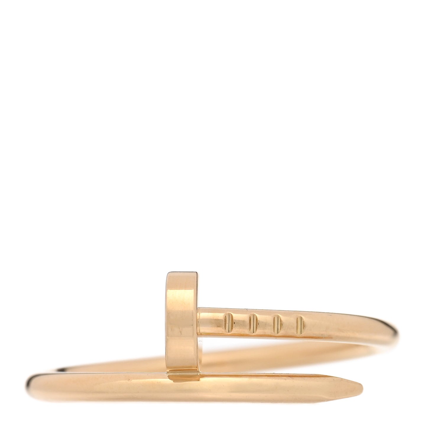 18K Yellow Gold Small Juste Un Clou Ring 59 8.75