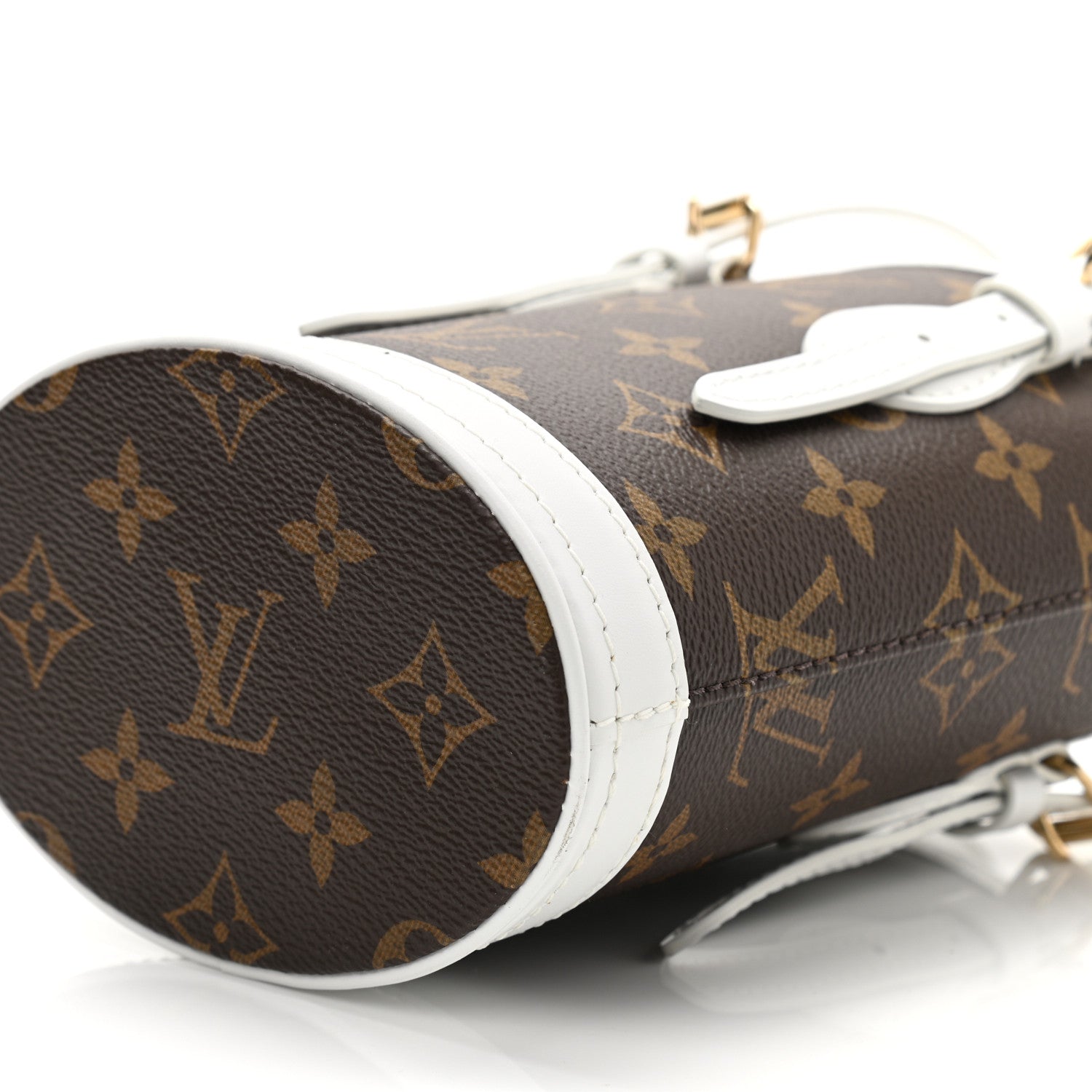 Louis Vuitton Monogram LV Match Nano Bucket Bag White 10 of 10