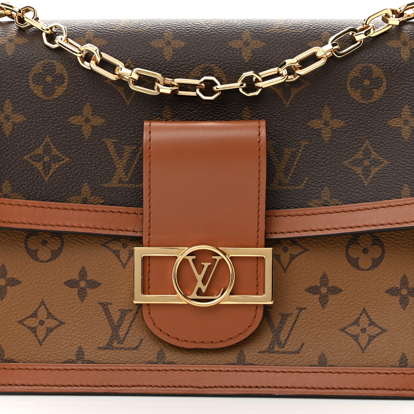 LOUIS VUITTON Reverse Monogram Dauphine MM