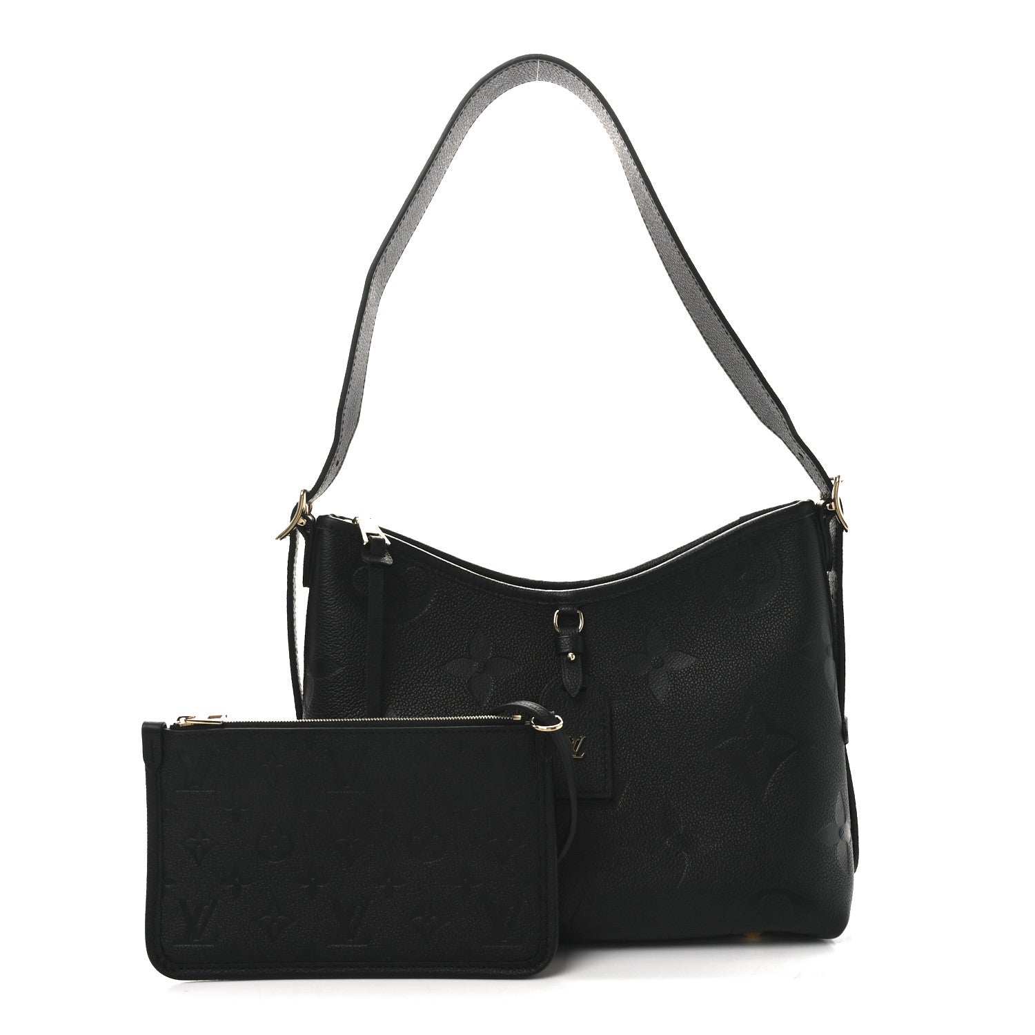 Louis Vuitton Empreinte Carryall PM Black 3 of 10