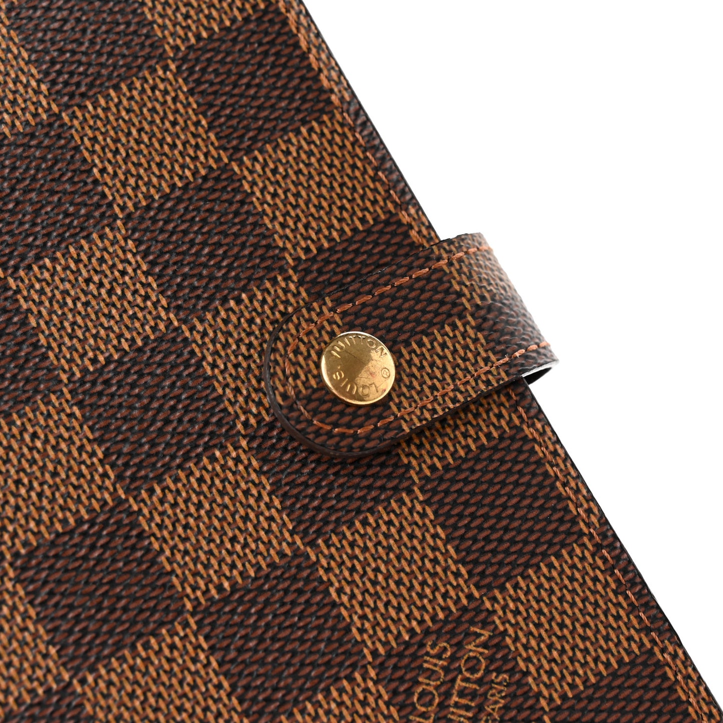 Damier Ebene Small Ring Agenda Cover