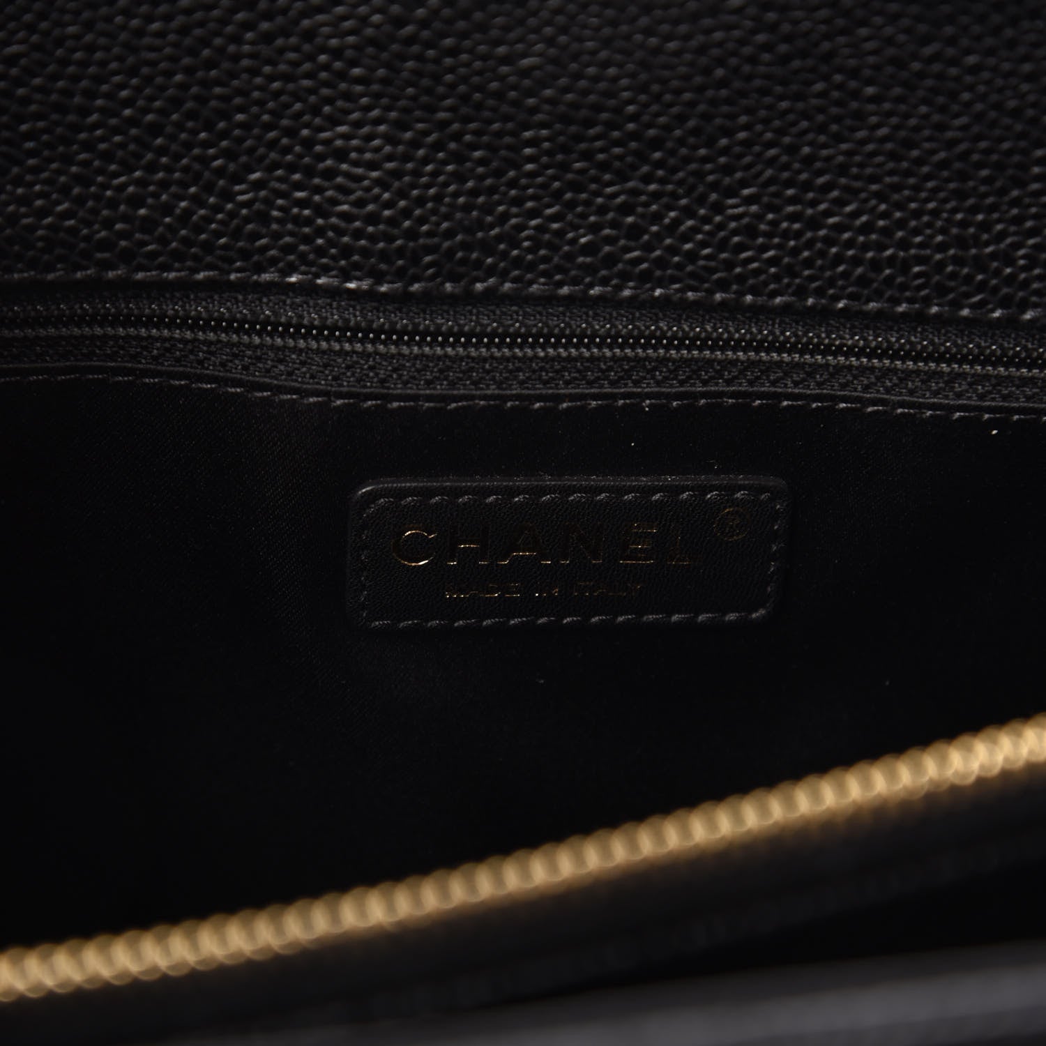 Chanel Caviar Quilted Grand Shopping Tote GST Black 8 of 11