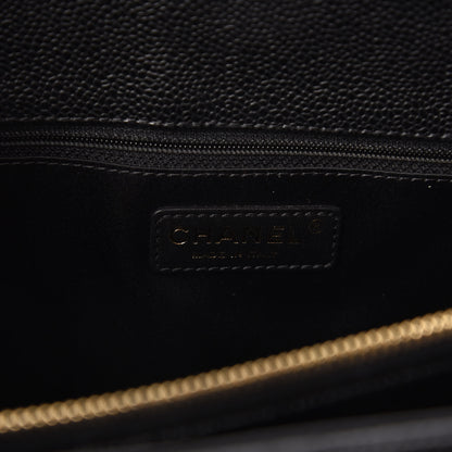 Chanel Caviar Quilted Grand Shopping Tote GST Black 8 of 11