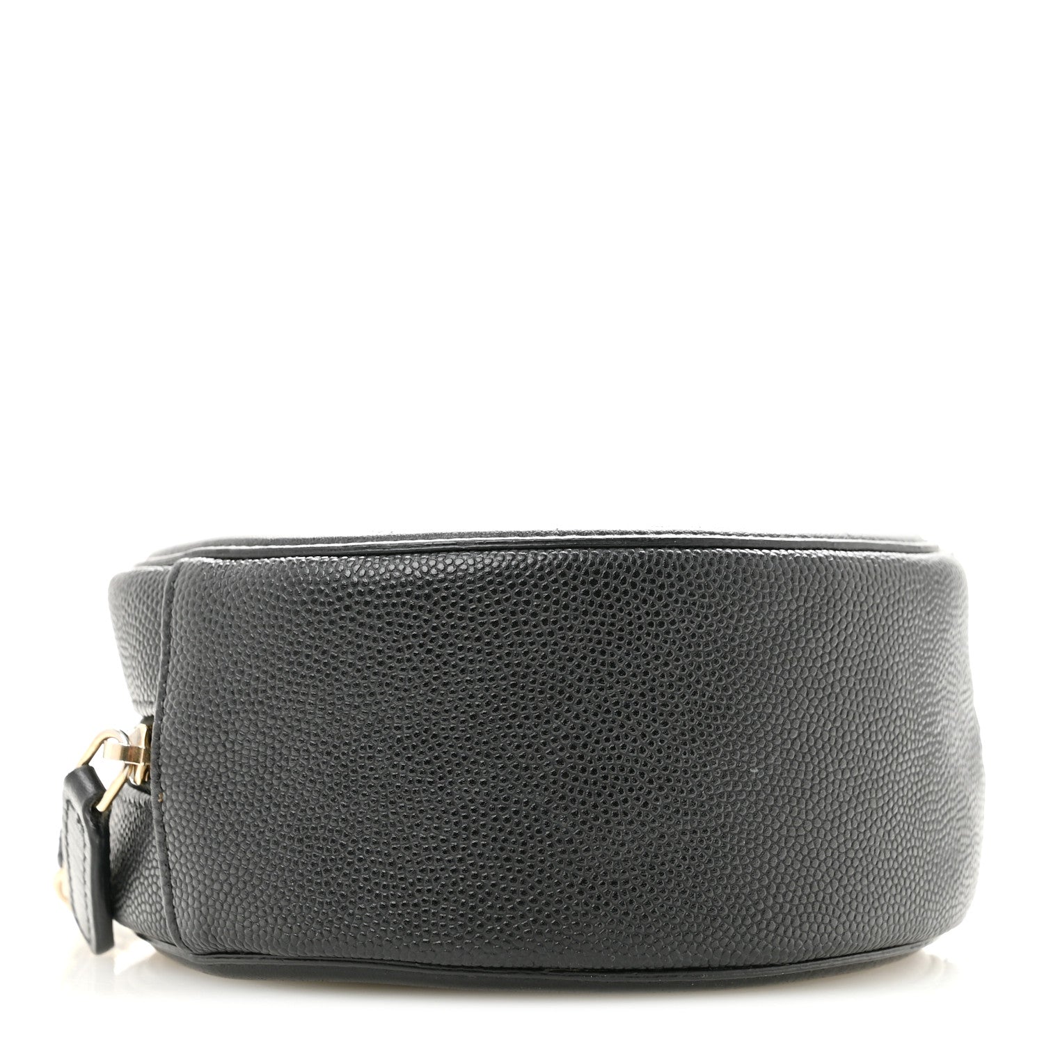 Chanel Caviar Quilted Round Filigree Crossbody Black 4 of 13