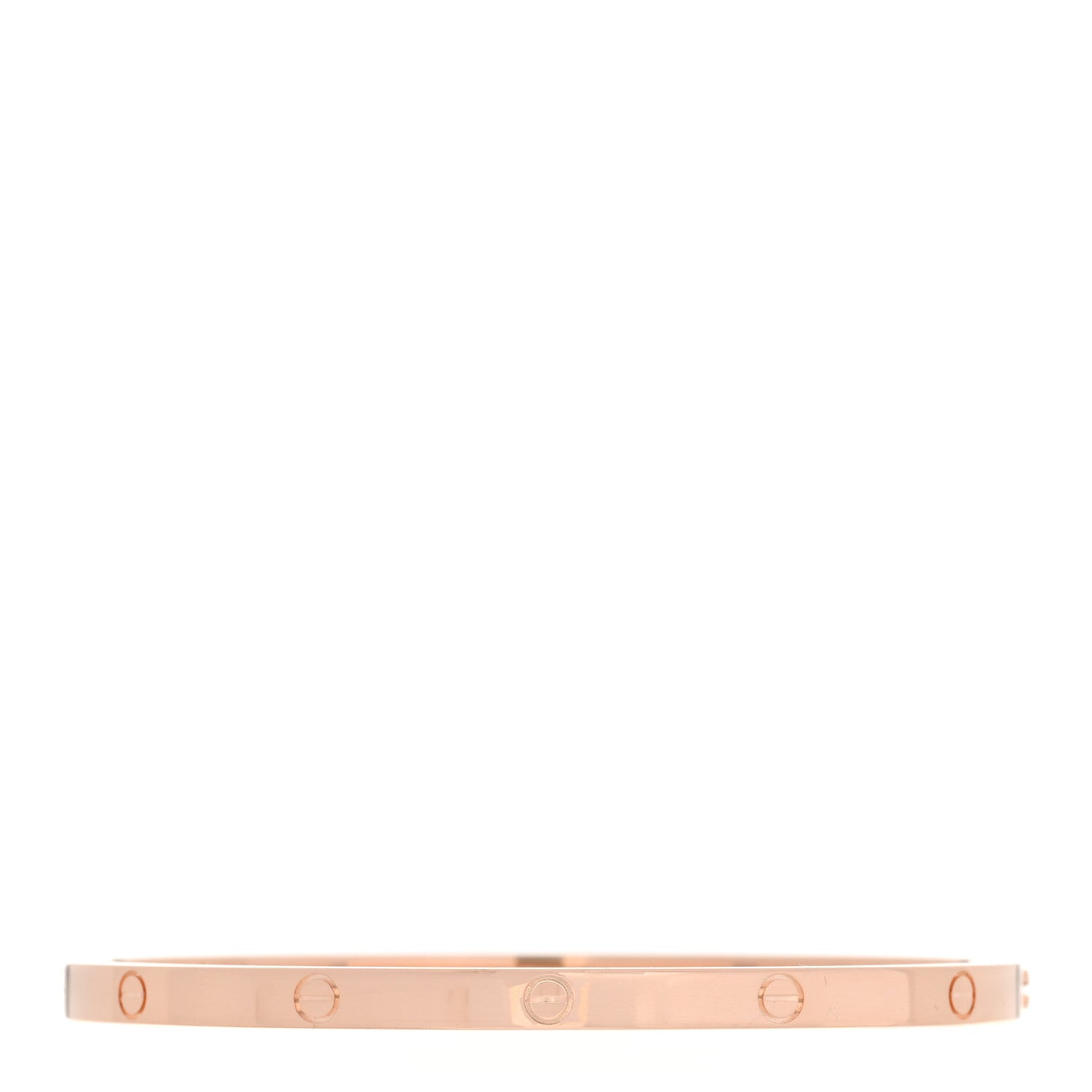 Cartier 18K Pink Gold Small LOVE Bracelet 16 1 of 5