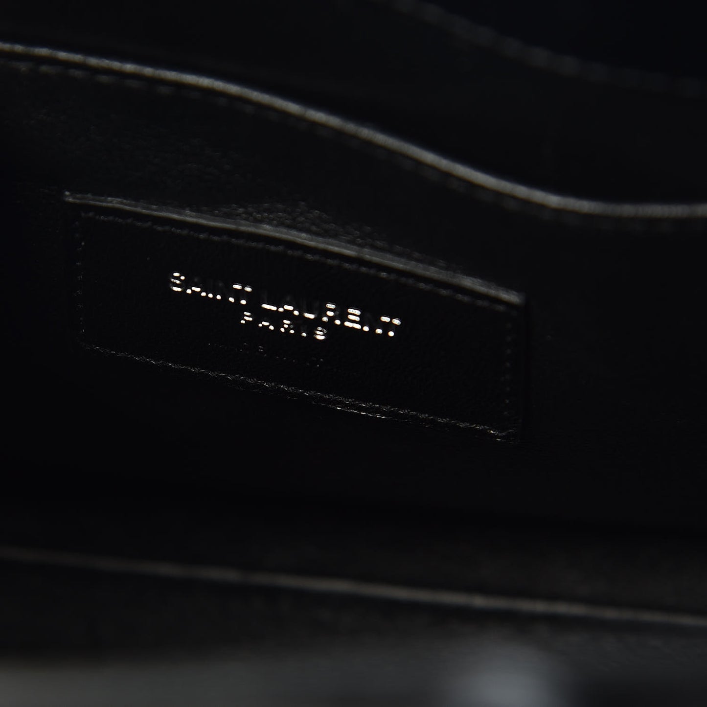 Calfskin Crystal Embellished Nano Sac de Jour Black