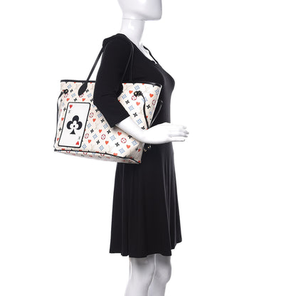 Louis Vuitton Game On Neverfull MM White 2 of 10