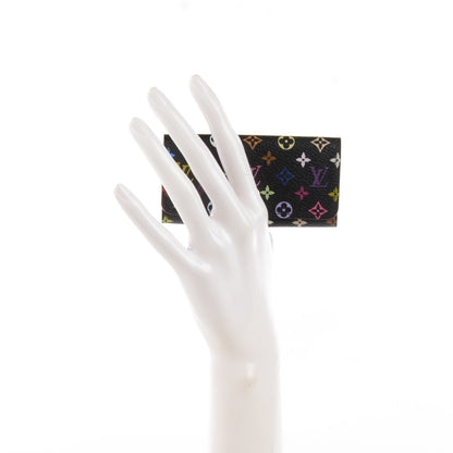 Louis Vuitton Monogram Multicolor Multicles 4 Key Holder Black Grenade 2 of 7