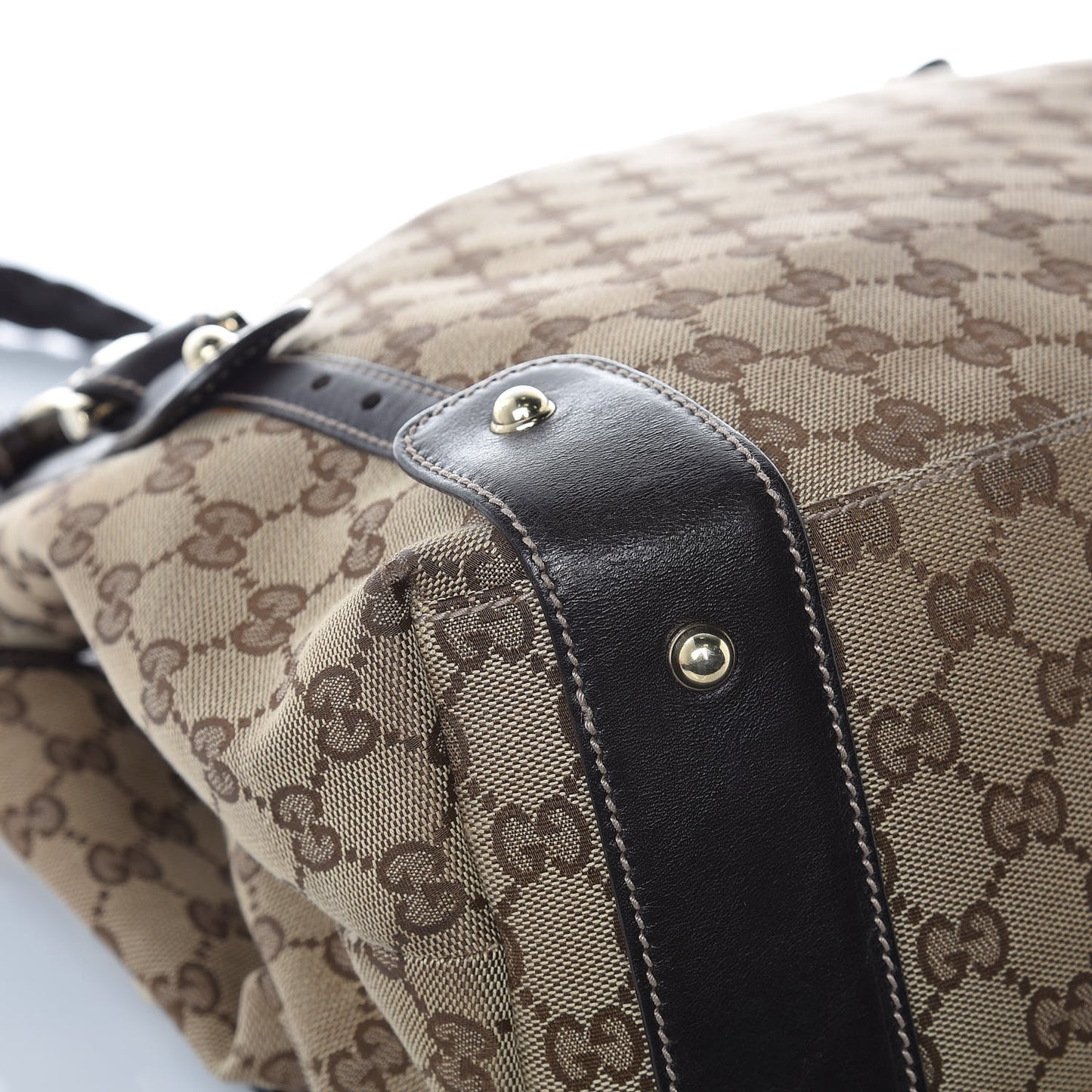Monogram Medium Pelham Shoulder Bag Dark Brown