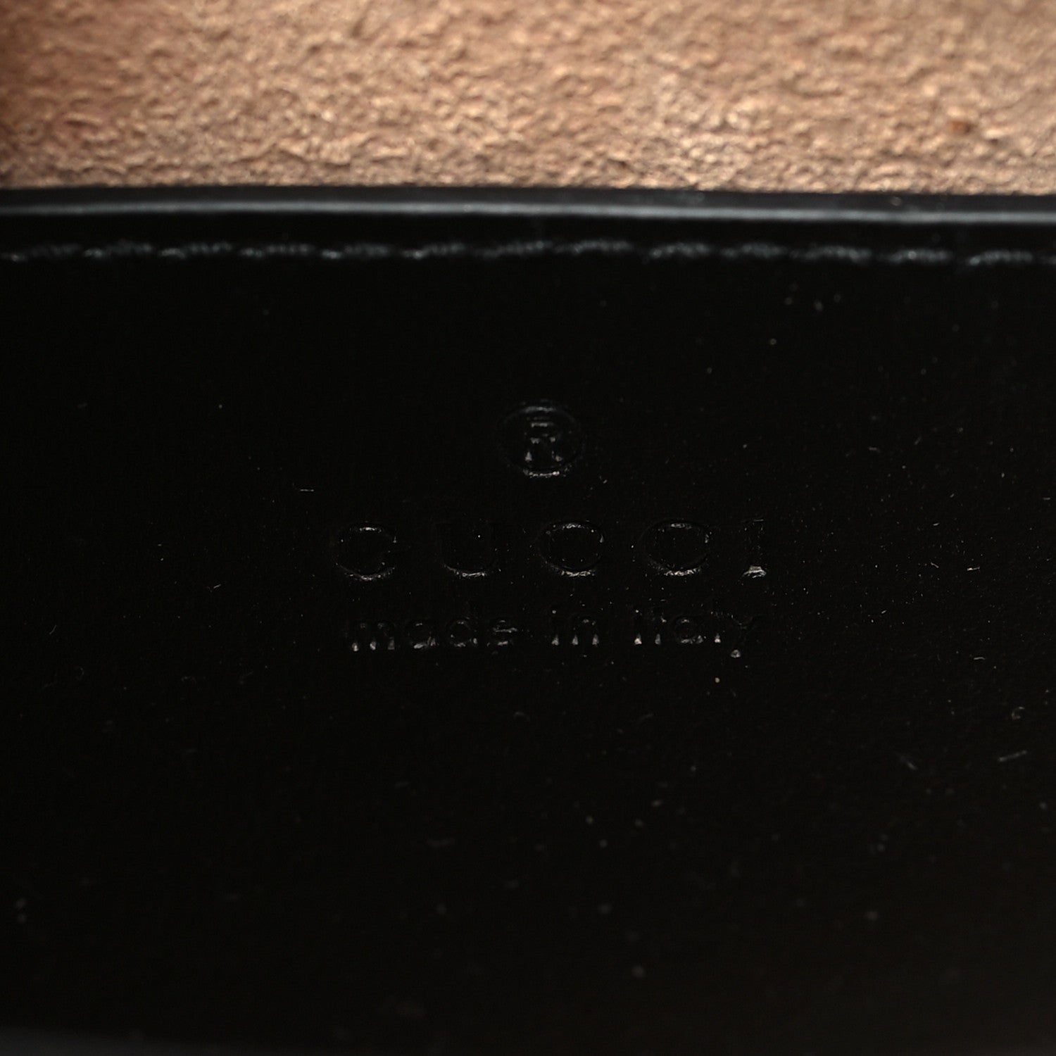Gucci Calfskin Matelasse Chevron Mini GG Marmont Tote Black 6 of 10