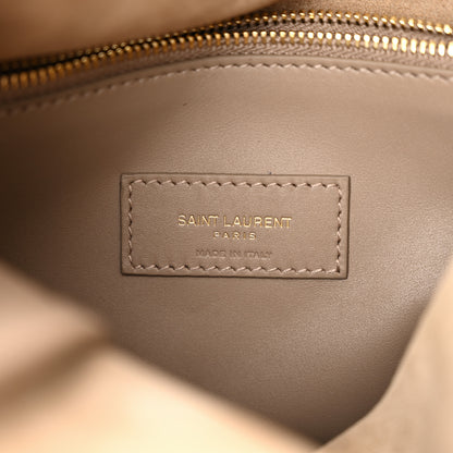 Saint Laurent Smooth Calfskin Small Le 5 A 7 Soft Hobo Dusty Grey 6 of 9