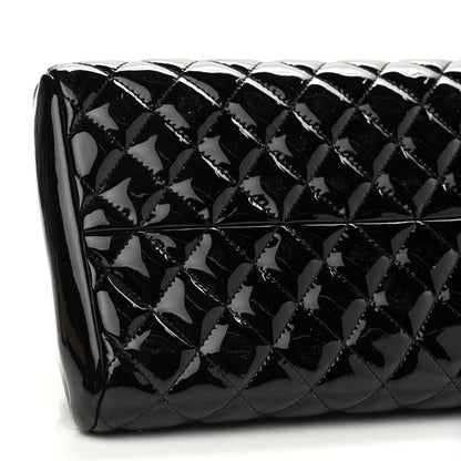 Chanel Patent Quilted Medium Just Mademoiselle Black 9 of 11