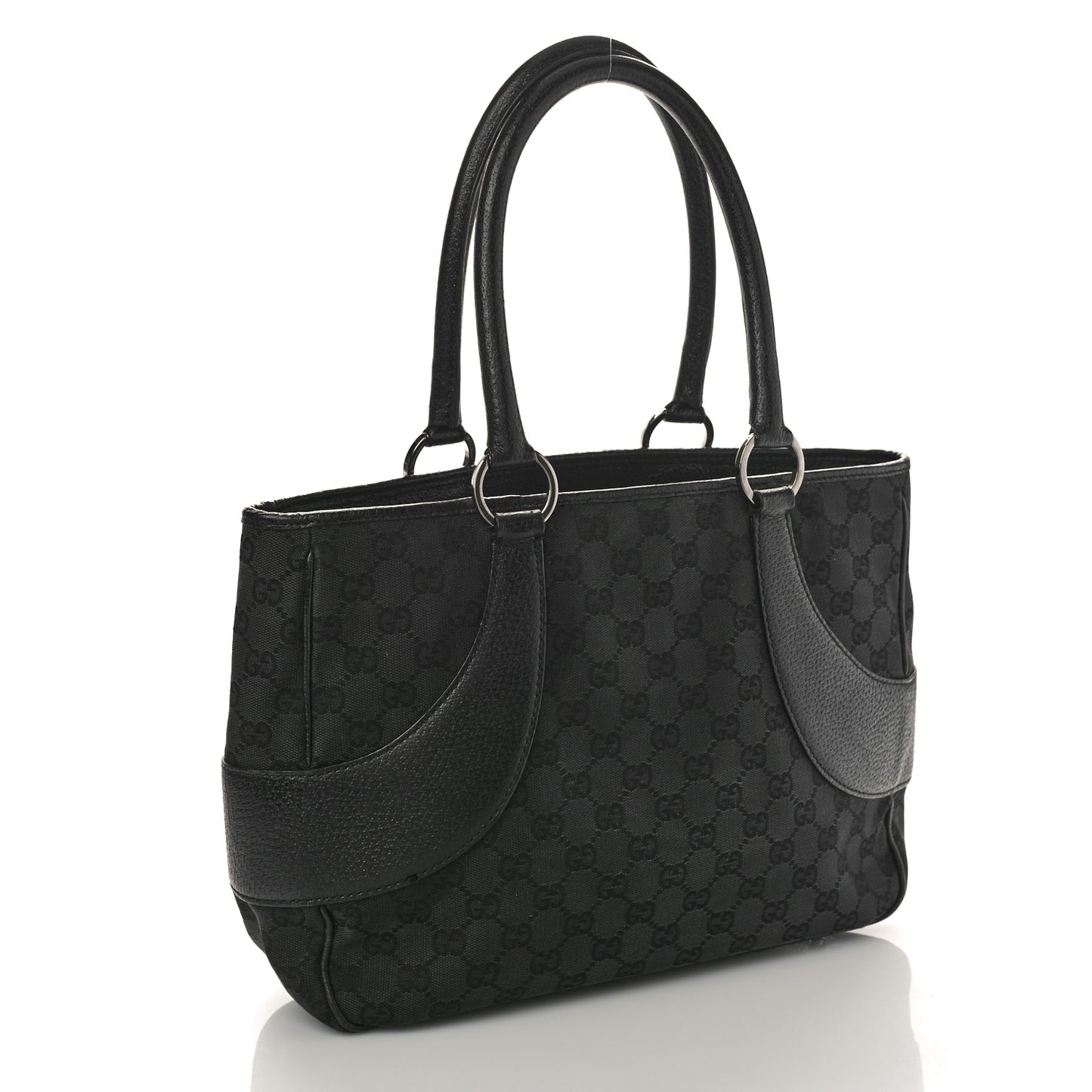 Monogram Shoulder Bag Black