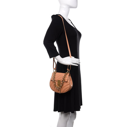 Chloe Calfskin Quilted Mini Drew Bijou Shoulder Bag Blushy Pink 2 of 10