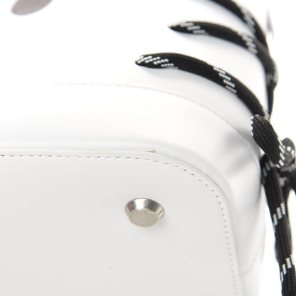 Balenciaga Calfskin Hello Kitty M Ville Top Handle Bag Optic White 12 of 13