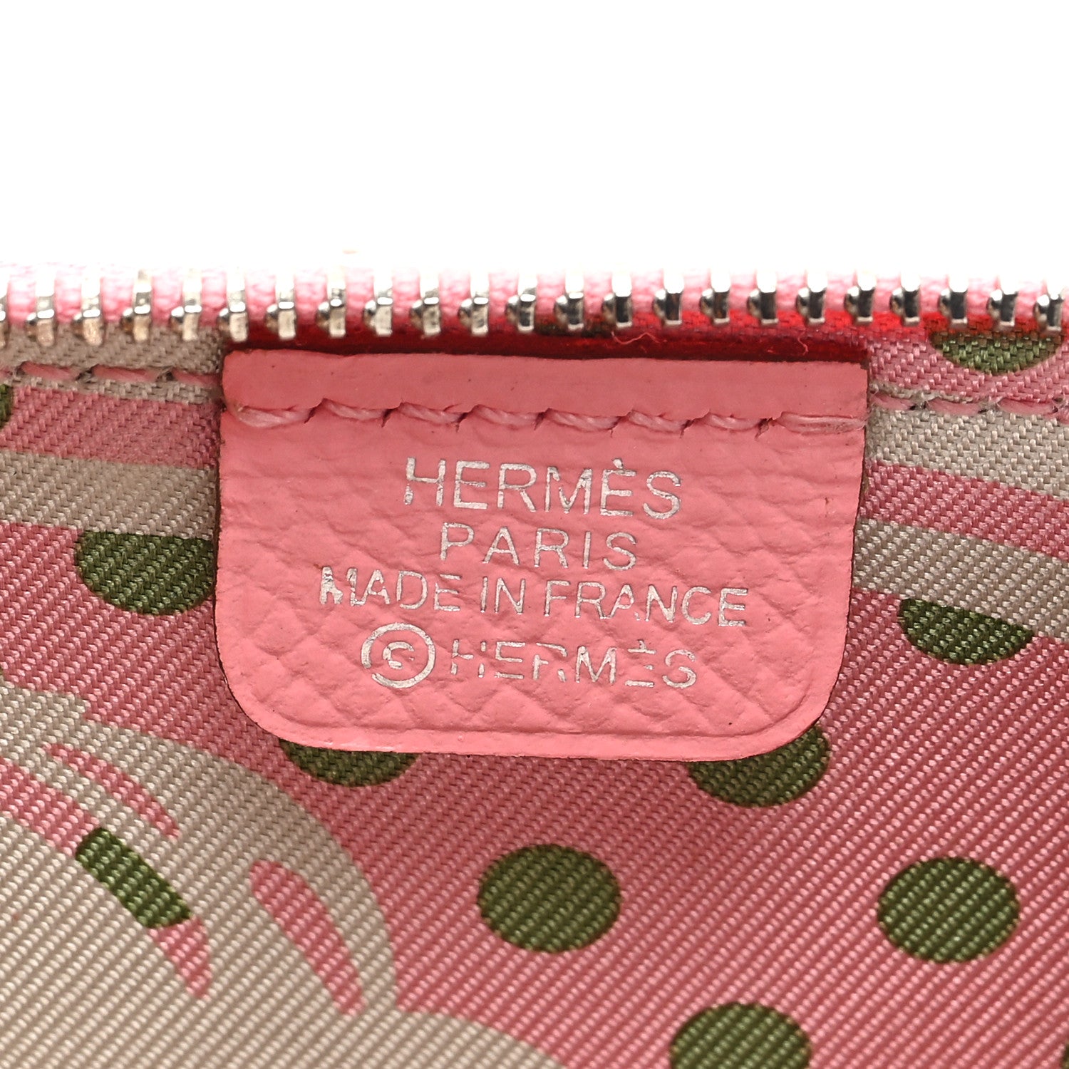 Hermes Epsom Silk'In Coin Purse Rose Confetti 6 of 7